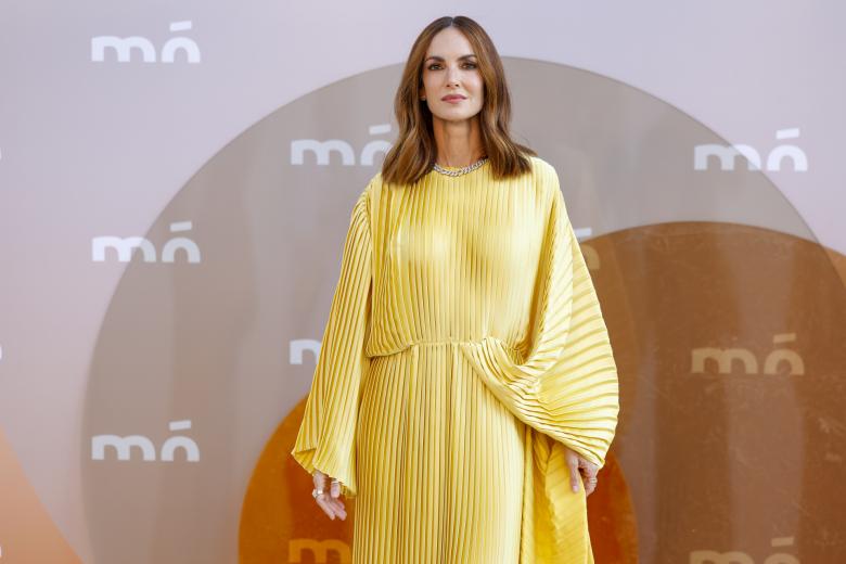 Angela Molina at photocall for Casa Mo Brand event in Madrid on Thursday, 5 June 2025.