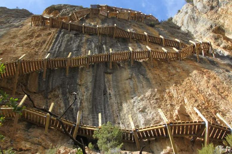 Congosto de Mont Rebei (Lérida-Huesca, Cataluña Aragón)