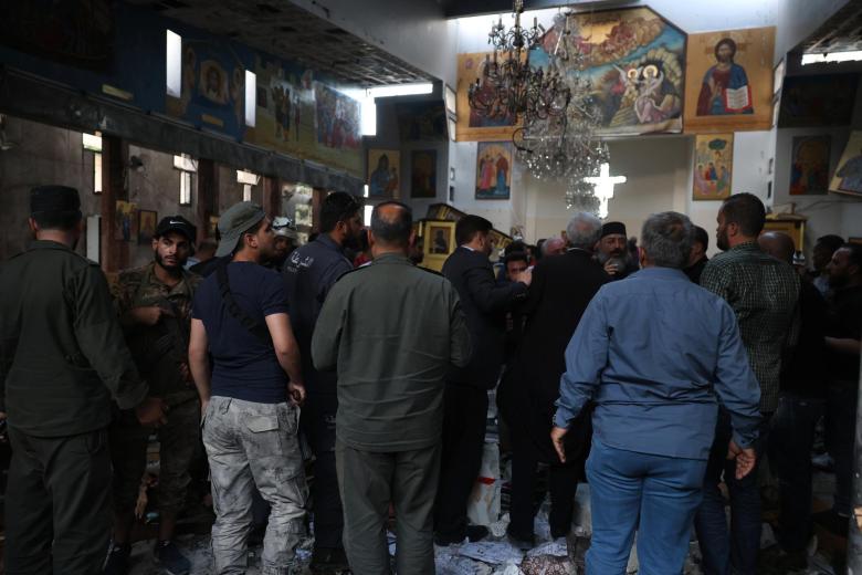 El ataque se produjo dentro de la iglesia mientras se estaba llevando a cabo una misa dominical