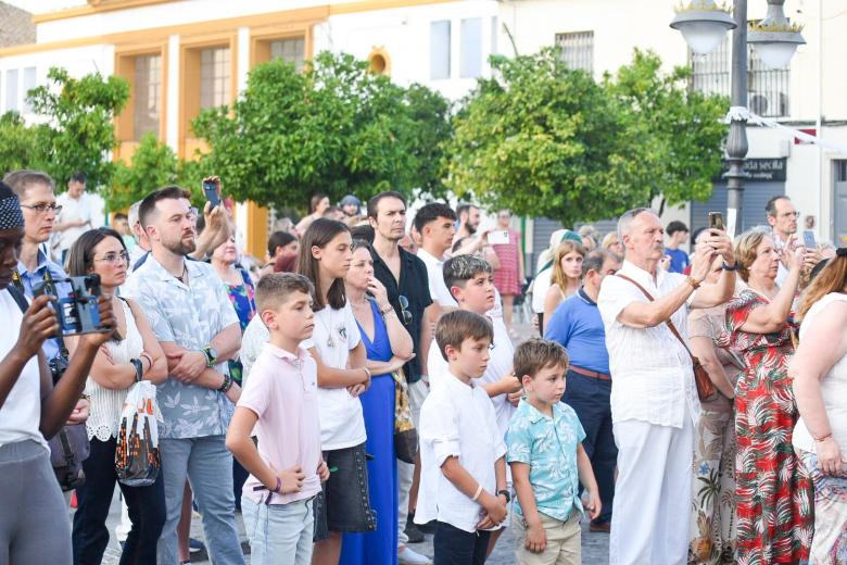 La procesión del Corpus de Cañero, en imágenes
