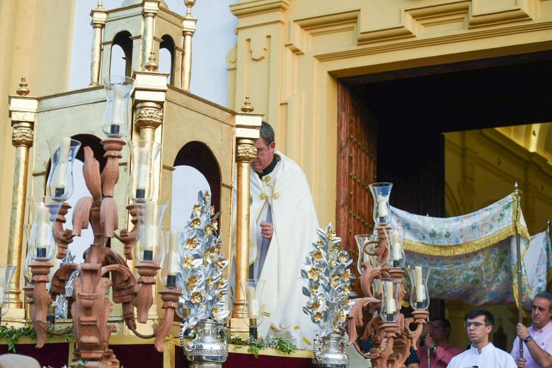 La procesión del Corpus de Cañero, en imágenes