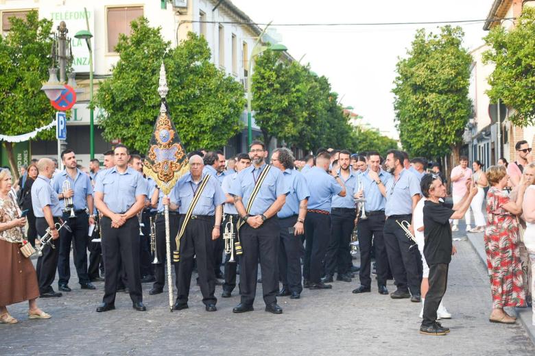 La procesión del Corpus de Cañero, en imágenes