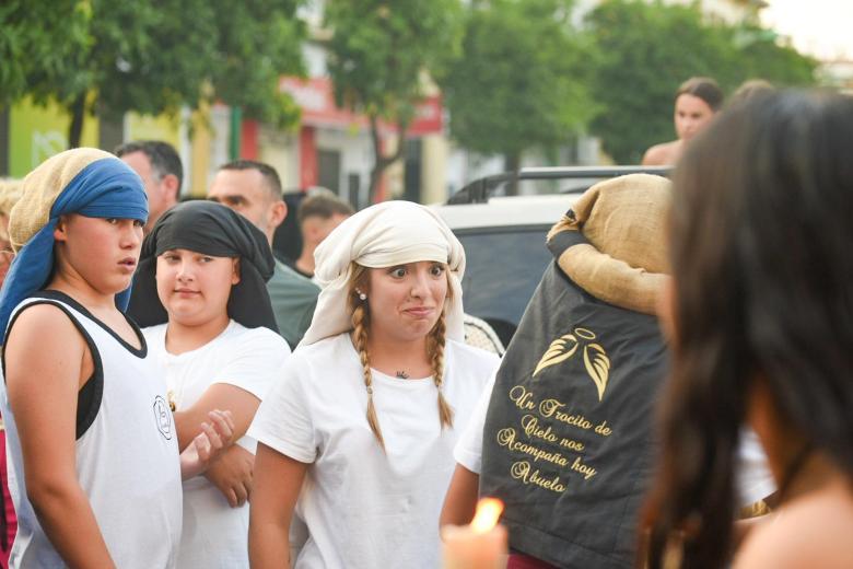 La procesión del Corpus de Cañero, en imágenes