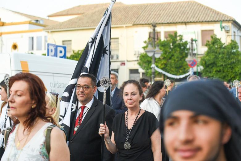 La procesión del Corpus de Cañero, en imágenes