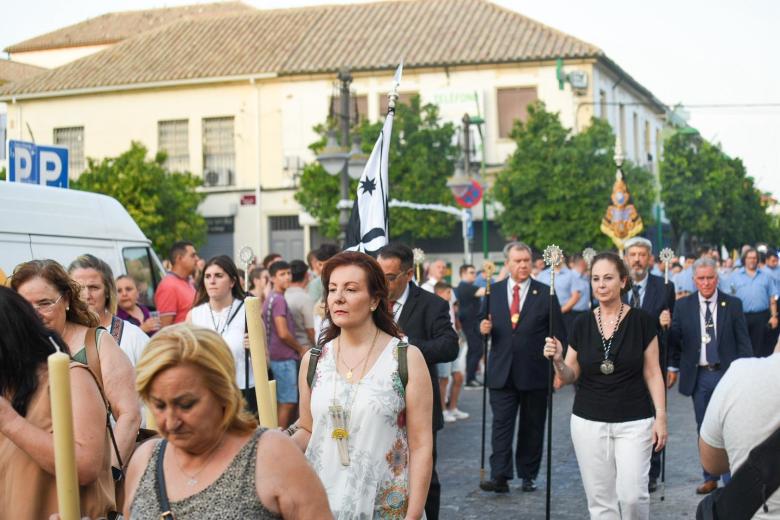 La procesión del Corpus de Cañero, en imágenes