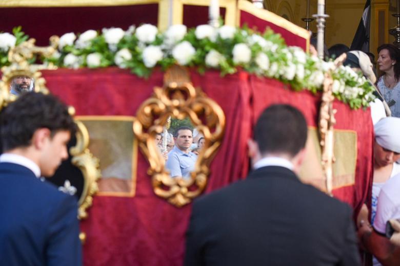 La procesión del Corpus de Cañero, en imágenes