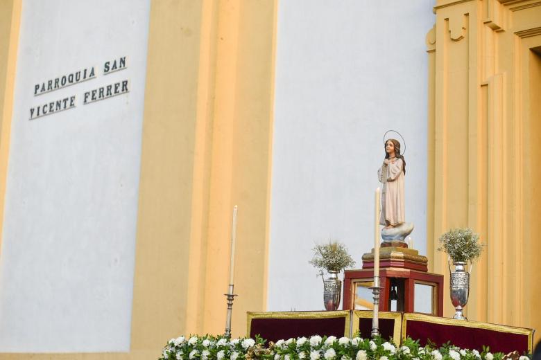 La procesión del Corpus de Cañero, en imágenes