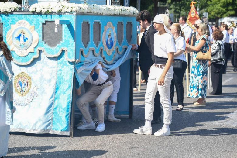 La procesión del Corpus de la Sagrada Cena, en imágenes