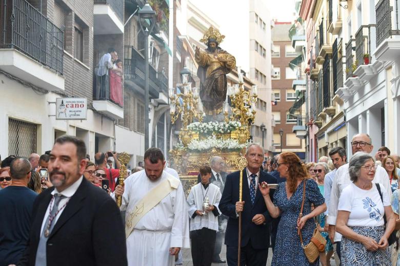 La procesión del Sagrado Corazón de Jesús, en imágenes