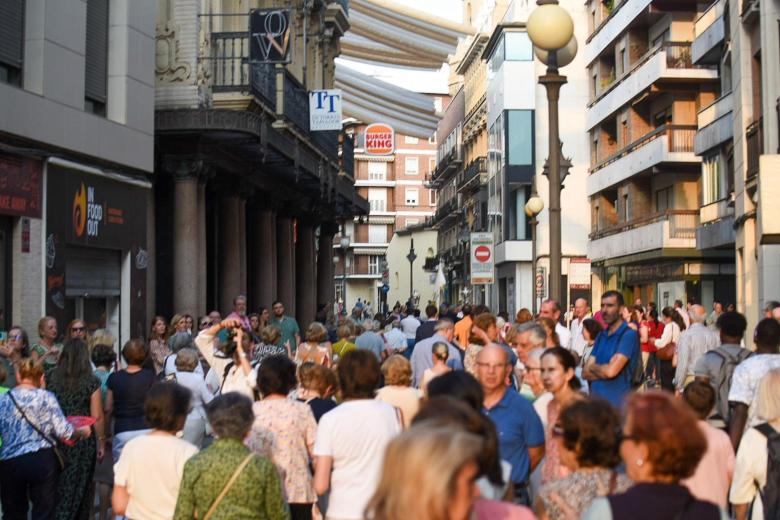 La procesión del Sagrado Corazón de Jesús, en imágenes
