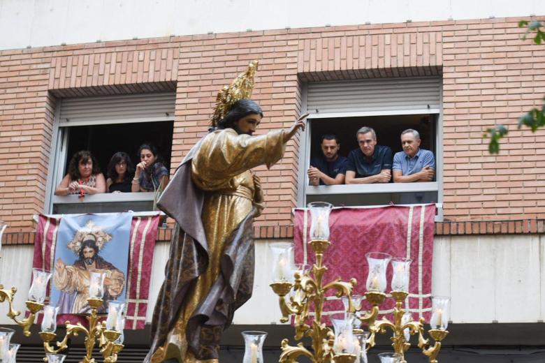 La procesión del Sagrado Corazón de Jesús, en imágenes