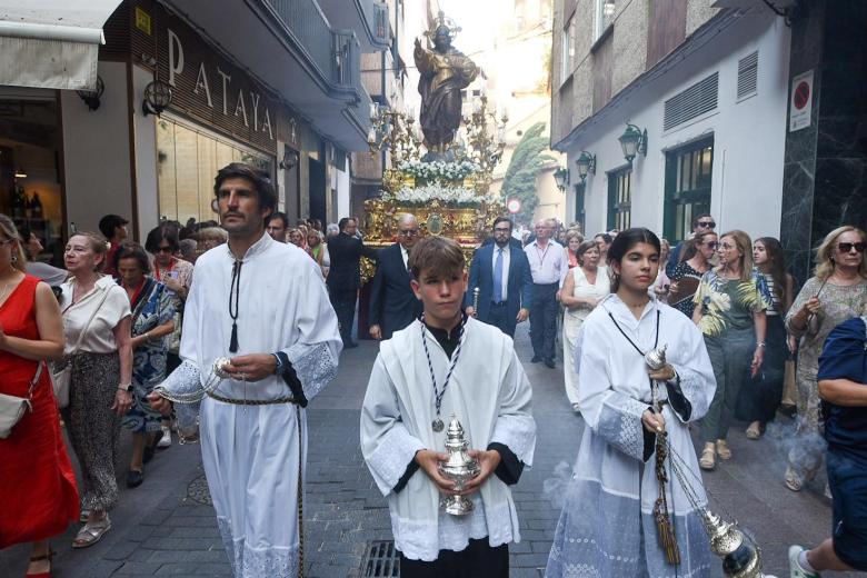 La procesión del Sagrado Corazón de Jesús, en imágenes