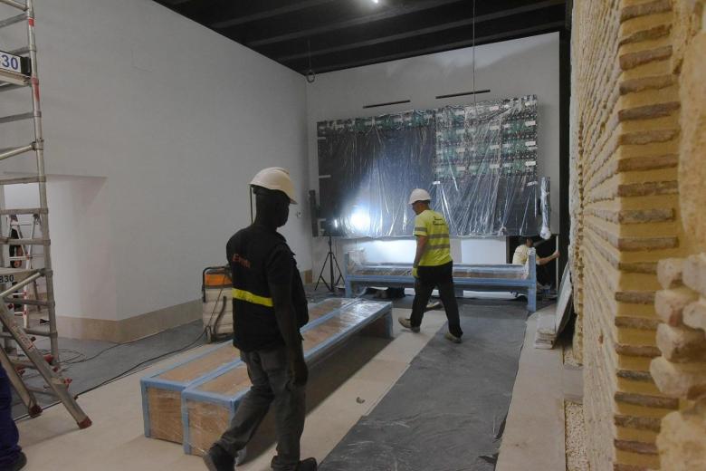 Obras del centro de recepción de visitantes de la Mezquita Catedral de Córdoba