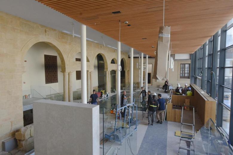 Obras del centro de recepción de visitantes de la Mezquita Catedral de Córdoba