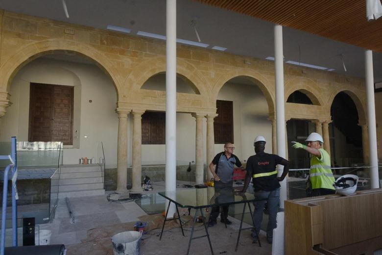 Obras del centro de recepción de visitantes de la Mezquita Catedral de Córdoba