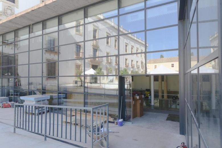 Obras del centro de recepción de visitantes de la Mezquita Catedral de Córdoba