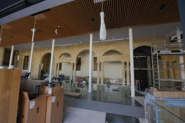 Obras del centro de recepción de visitantes de la Mezquita Catedral de Córdoba