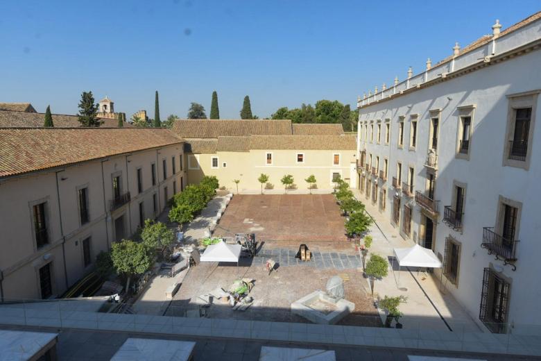 Obras del centro de recepción de visitantes de la Mezquita Catedral de Córdoba