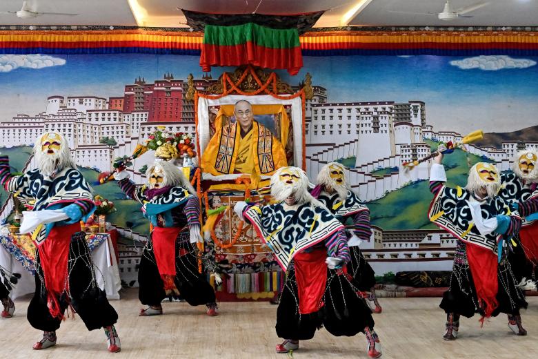 El dalái lama celebra su 90º cumpleaños