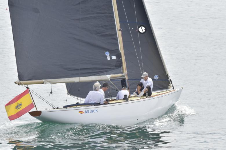 Infanta Elena and King Emeritus Juan Carlos I in Sanxenxo.  13 July 2025