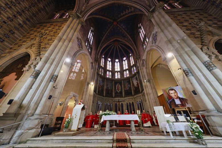 Beatificación en Barcelona del hermano Lycarion, religioso marista asesinado durante la Semana Trágica