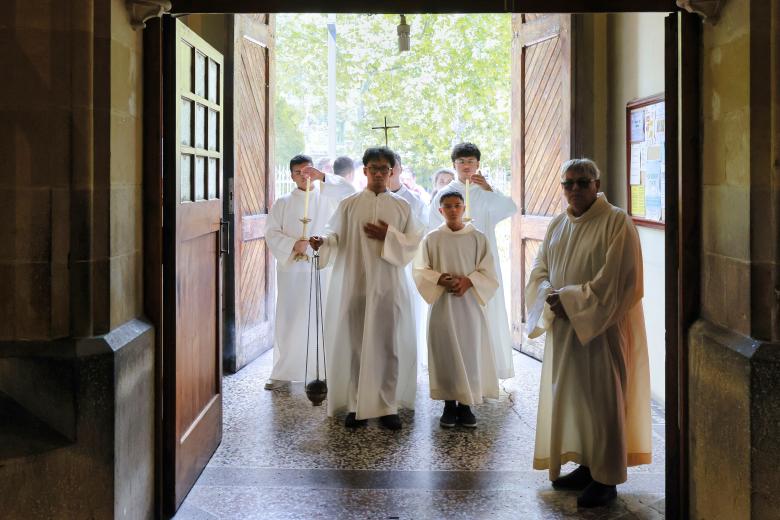 Beatificación en Barcelona del hermano Lycarion, religioso marista asesinado durante la Semana Trágica