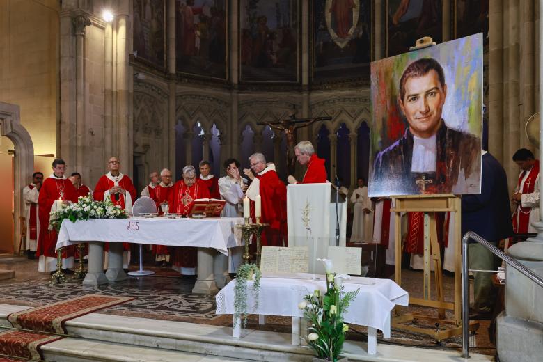 Beatificación en Barcelona del hermano Lycarion, religioso marista asesinado durante la Semana Trágica