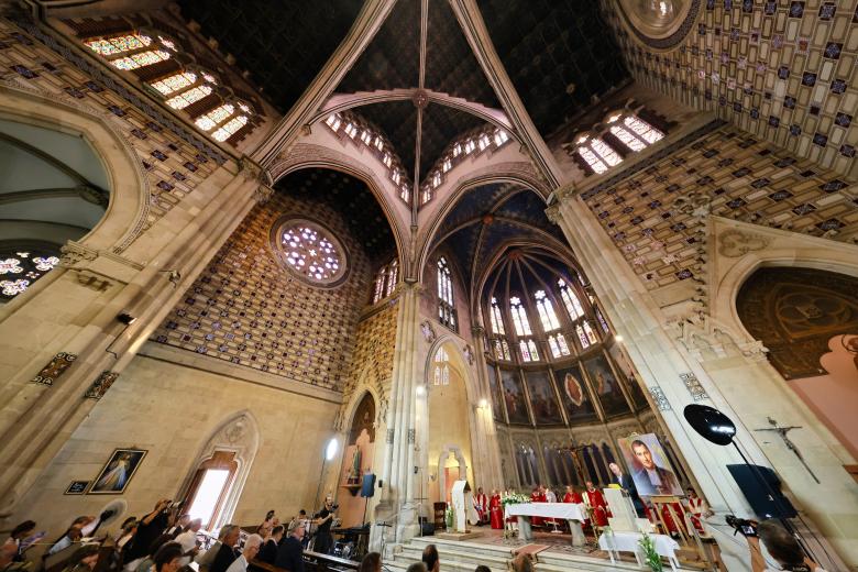 Beatificación en Barcelona del hermano Lycarion, religioso marista asesinado durante la Semana Trágica