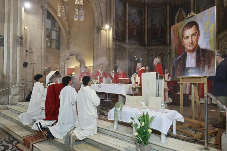 Beatificación en Barcelona del hermano Lycarion, religioso marista asesinado durante la Semana Trágica