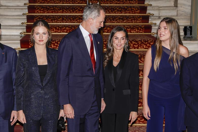 Spanish Princess Leonor de Borbon attending Princess of Girona awards 2025 in Girona on Wednesday, 23 July 2025.