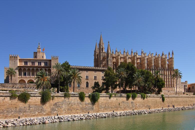 Imagen de la catedral de Palma de Mallorca