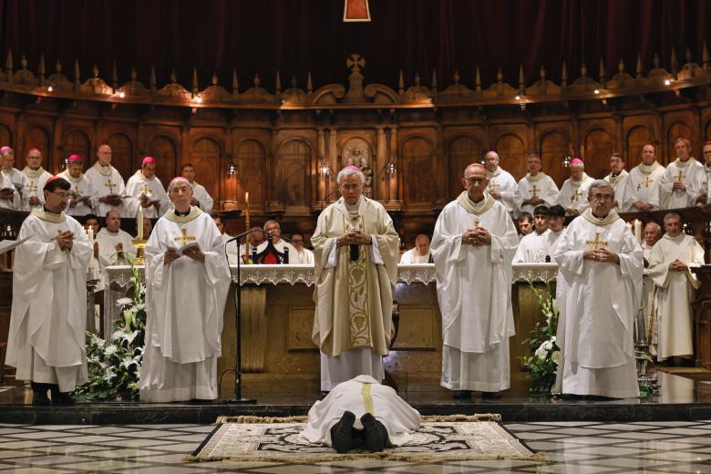 Ordenación de Daniel Palau como nuevo obispo de Lérida