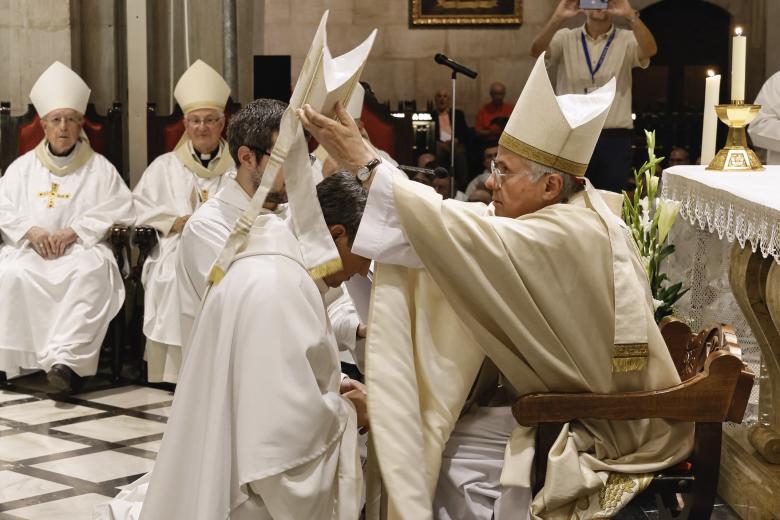 Ordenación de Daniel Palau como nuevo obispo de Lérida
