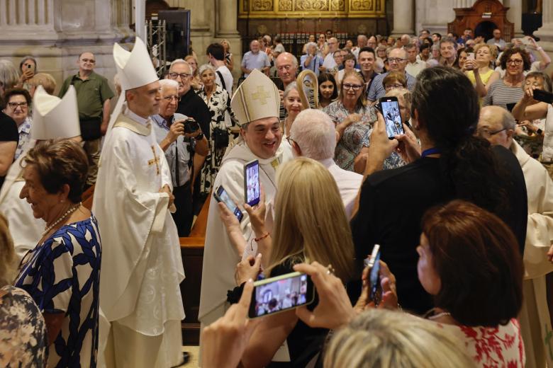 Ordenación de Daniel Palau como nuevo obispo de Lérida