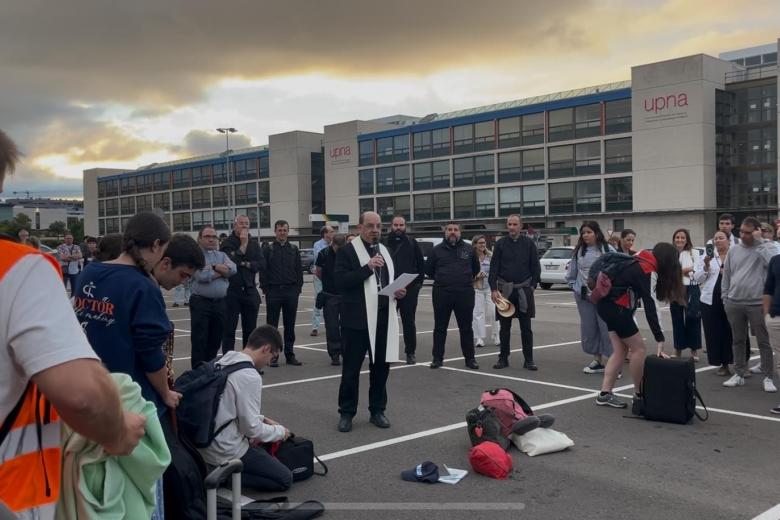 (Foto de ARCHIVO)
Seiscientos jóvenes parten hacia Roma desde Pamplona para ganar el Jubileo y encontrarse con el Papa León XIV.

REMITIDA / HANDOUT por ARZOBISPADO DE PAMPLONA
Fotografía remitida a medios de comunicación exclusivamente para ilustrar la noticia a la que hace referencia la imagen, y citando la procedencia de la imagen en la firma
28/7/2025