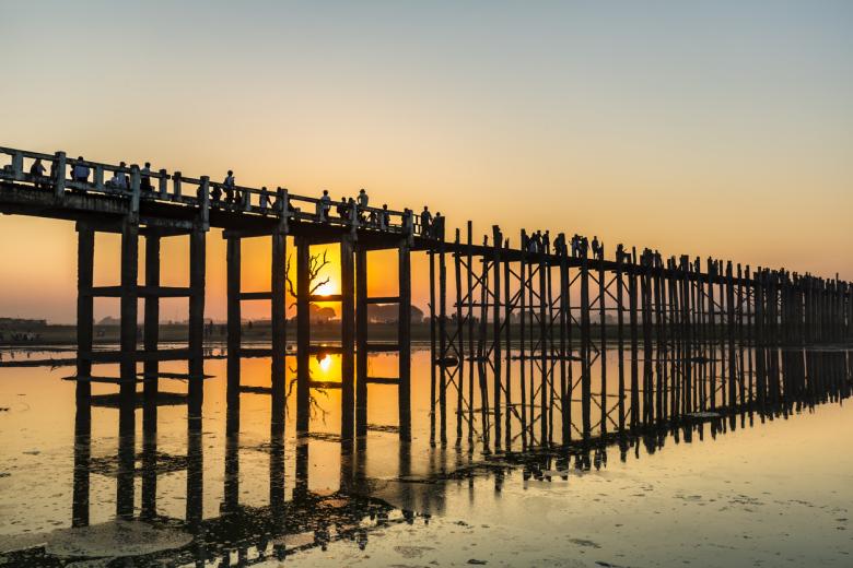Puente de U Bein (Myanmar)