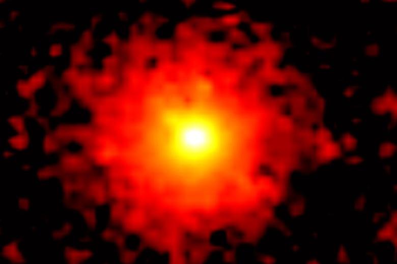 Imagen del cometa 3I/ATLAS