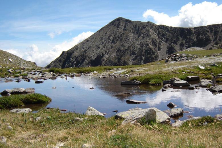 Nacimiento del río Ter (Ulldeter, Gerona)