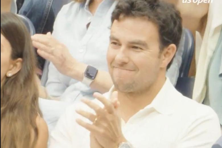 El piloto de F1, Checo Pérez