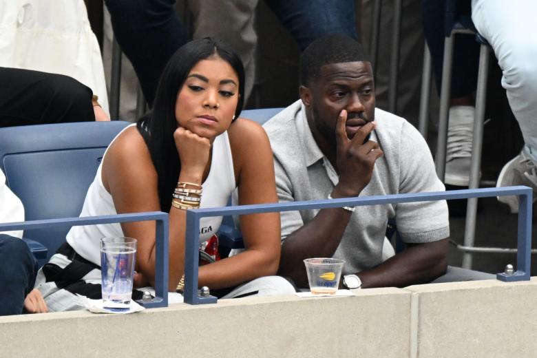 El actor Kevin Hart durante la final