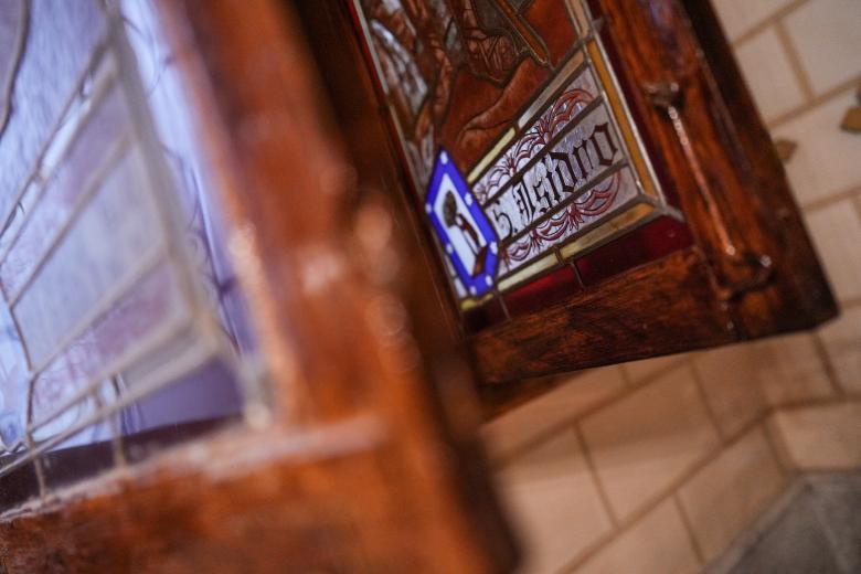 Vistazo del interior de la capilla de la Cuadra de San Isidro