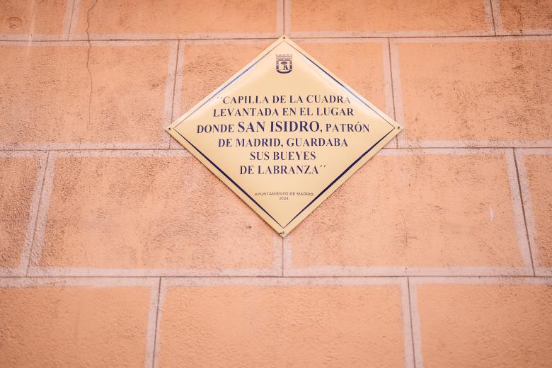 Vistazo del interior de la capilla de la Cuadra de San Isidro
