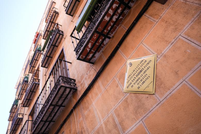 Vistazo del interior de la capilla de la Cuadra de San Isidro