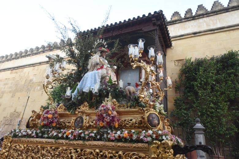 La procesión de la Divina Pastora, en imágenes
