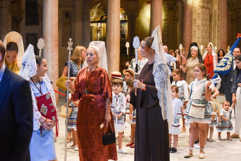 La procesión de la Divina Pastora, en imágenes