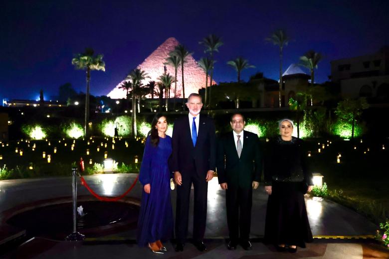 Los Reyes en El Cairo