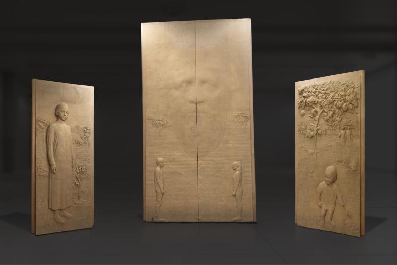 Puertas de Antonio López para la Catedral de Burgos