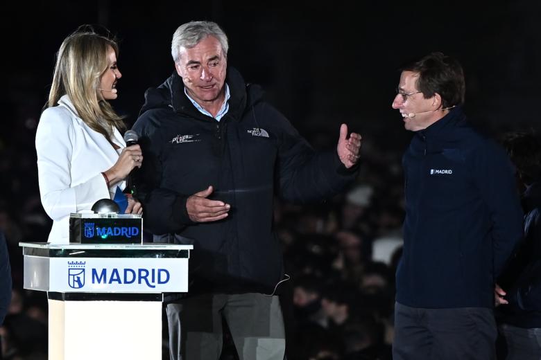 Acto del encendido navideño de Madrid 2025