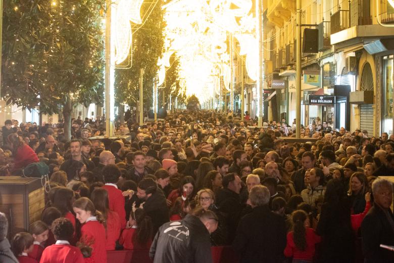 Inauguración del alumbrado de Navidad en Córdoba 2025