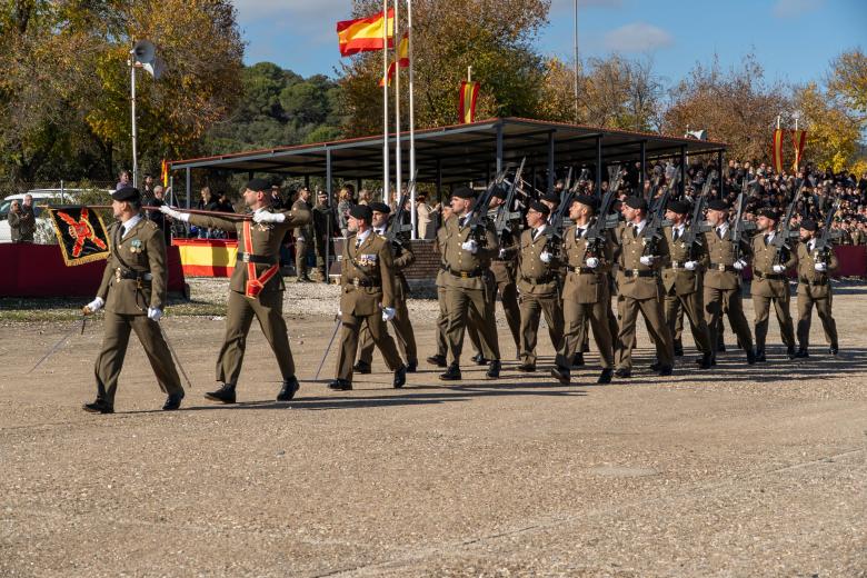 La celebracíón de la patrona de Infantería en la base de Cerro Muriano, en imágenes
